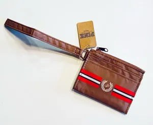 🤎Victoria’s Secret PINK Cardholder Zip Wristlet Strap Keychain / Carmel thumbnail 7