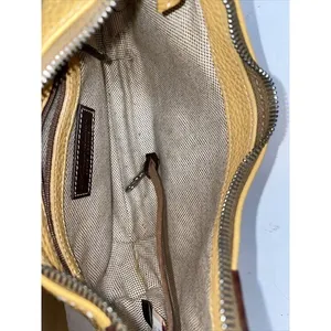 Dooney & Bourke Hobo All-Weather Leather AWL‎ Purse Shoulder Bag Yellow thumbnail 10