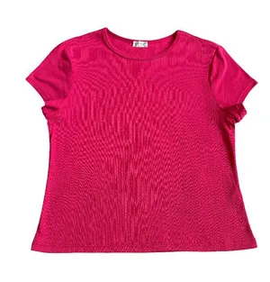 Intimately Free People Red T-Shirt Short Sleeve Blouse Stretchy Size Large NWT thumbnail 1