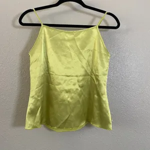 Vintage Y2K‎ 2000s Green Fairycore Dainty Feminine Camisole L Casual Summer thumbnail 3