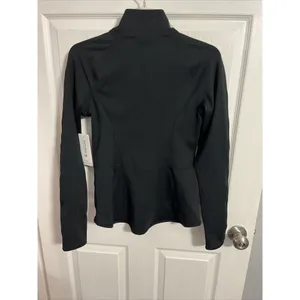Yogalicious Lux Rebel Flare Full Zip Jacket Black Size S New With Tags thumbnail 2