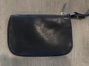 Ralph Lauren Like new black leather wristlet. Sz 7”x4.5” thumbnail 3
