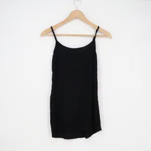 Haican Womens Black Spaghetti Strap Camisole Tank Top Scoop Neck Casual Basic thumbnail 3