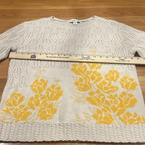 Coldwater creek women’s 3/4 sleeves crew neck sweater size small. thumbnail 5