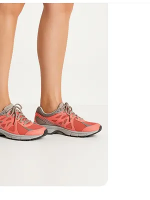 Nike Pink and Gray Women's Athletic Shoes thumbnail 3