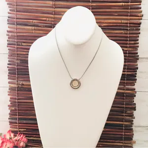Brighton Reversible Pave Crystal Circle Necklace thumbnail 5