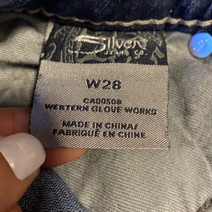 Silver Jeans Aiko women’s blue jeans capris size W28 thumbnail 9