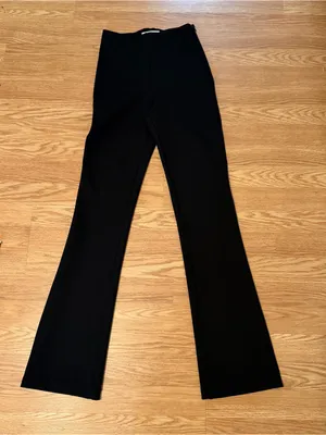 Reformation Jolie High-Waisted Ponte Flare Pants thumbnail 3