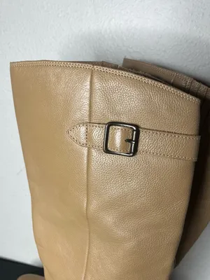 Matisse Tan Leather Tundra Knee High Riding Boots Size 8 Equestrian Classic thumbnail 6