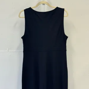 Isabella Oliver A Pea in the Pod Maternity Dress Pleated Empire Waist‎ Black Med thumbnail 6