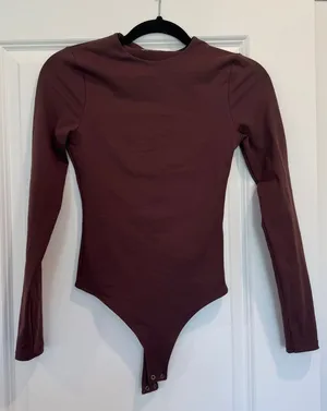 Abercrombie & Fitch Brown Bodysuit thumbnail 1