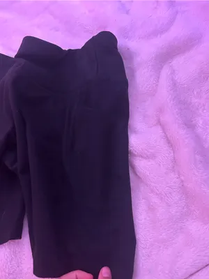 DKNY Black Mid-Rise Bike Shorts thumbnail 5