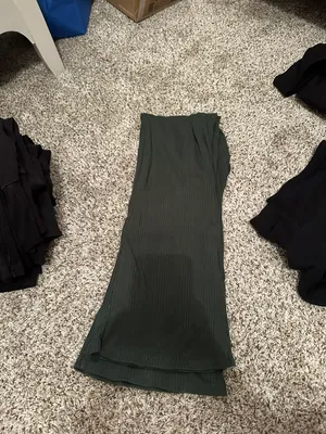 Aerie Green Flare Pants thumbnail 1