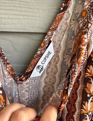 CUPSHE Molten Glow Boho Jumpsuit thumbnail 5