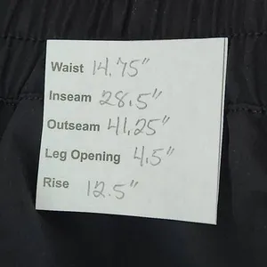 CI Sono Black Pull-on Cargo Joggers Size Medium Black Cargo Jogger Pants thumbnail 8