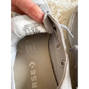 Converse Chuck Taylor All Star Shoreline Gray Slip-On Low Top Sneakers Women's 7 thumbnail 7