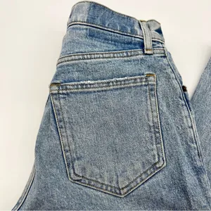 Abercrombie & Fitch Women’s Blue The 90s Straight Ultra High Rise Light Jeans-26 thumbnail 2
