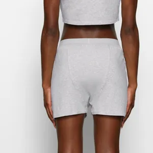 NWT Skims Boyfriend Loose Boxer in Light Heather Gray size xxs thumbnail 2