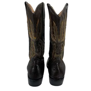 Circle G Boots Womens‎ 6.5 Brown Exotic Lizard Skin Leather Western Cowboy Boho thumbnail 16