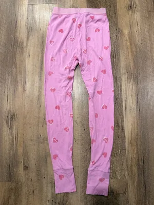 SKIMS SUMMER SLEEP RIBBED LEGGINGS IN PETAL PRINT Pink Heart Small thumbnail 6