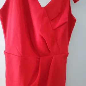 Red mini dress size small perfect for valentines day dress has a lining thumbnail 5