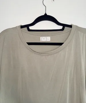 Maurices 24/7 Fairhaven Sandwash Dolman Tee Solid Light Green thumbnail 3