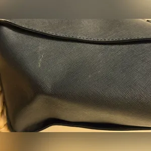 Kate Spade Simple Structured Black Tote Bag with Strap & Handles thumbnail 3