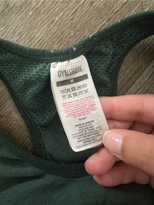 Gymshark Forest Green Seamless Racerback Sports Bra thumbnail 7