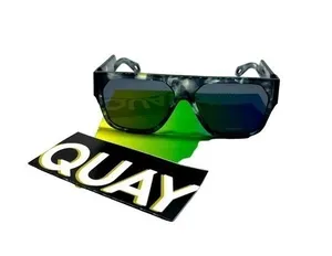NEW QUAY AUSTRALIA Go Off black tortoise black polarized sunglasses styl… thumbnail 1
