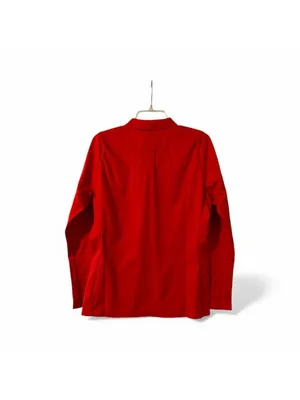 Nike EUC Women's Storm-Fit 1/4 Zip Top Red Small - $105 Retail h thumbnail 3