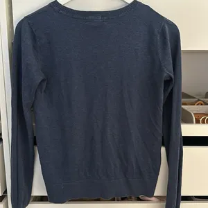 Blue Forever 21 sweater. Small discoloration at neckline thumbnail 4