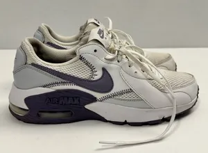 Nike Women's Air Max Excee White/Purple HF4992-100 Size 9.0 thumbnail 1