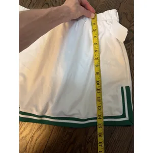 nanette lepore play white Athletic skort green trim Tennis Skort Sz M NWT thumbnail 3