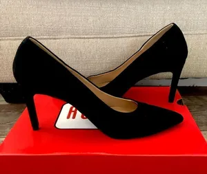 New Rouge helium black suede texture NWT thumbnail 1