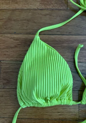 Luli Fama QUE SERA SERA - Seamless Triangle Bikini Top - small thumbnail 3