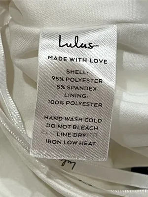 Lulus White Wide Leg Get Dressed Up Lined Pants NWT Size Small thumbnail 10