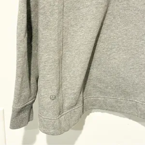 Lululemon Wind Down Pullover Heathered Medium Grey / Slate Size 8 Sweatshirt thumbnail 5
