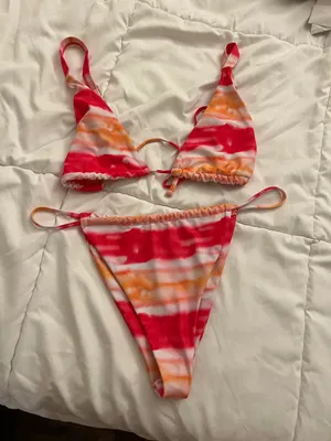 tie dye bikini set Size L thumbnail 1
