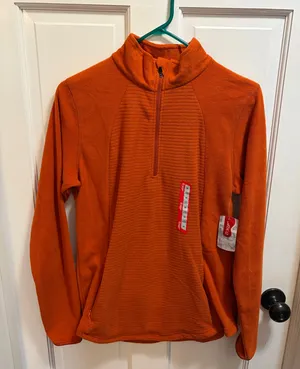 BSG Quarter Zip Orange Size M thumbnail 1