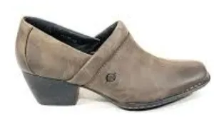 Born Kinney square‎ toe ankle booties size 8 Brown thumbnail 1