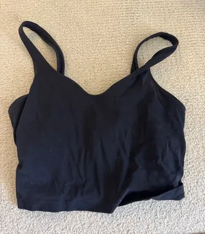 Lululemon Black Women's Seamless Bralette align tank thumbnail 1