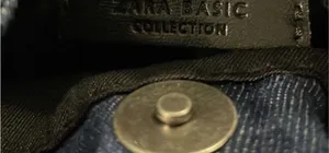 ZARA Mini Denim Backpack thumbnail 3