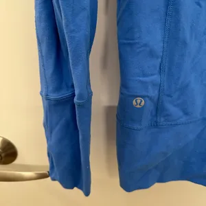 Lululemon Blue Zip Up Sweatshirt thumbnail 7