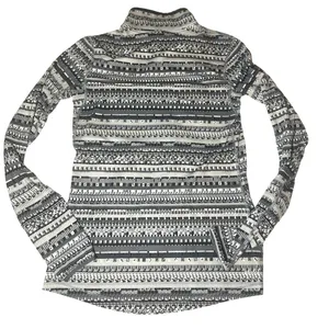 Nike Pro Warm 8 Bit 1/2 Zip Long Sleeve Run Layer Medium Mock Neck Activewear thumbnail 4