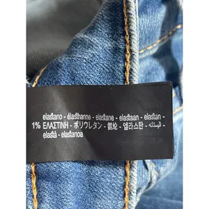 NEW Zara Blue High Rise Cropped Baggy Trouser Wide Leg Denim Jeans Pants Size 6 thumbnail 7