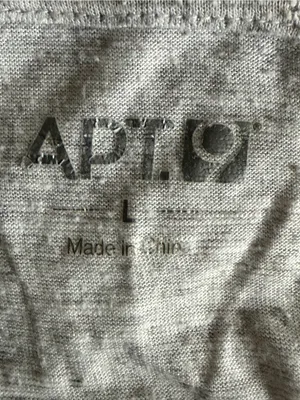Apt. 9 Gray Shirt Size L thumbnail 3