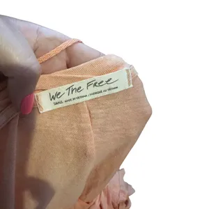We The Free Free People Peach Oversized Tee thumbnail 6