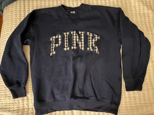 VS Pink Crew Neck Sweatshirt thumbnail 1