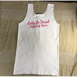 B25-5 New Hooters Girl Uniform Breast Cancer Pink Ribbon Tank South Tampa Small thumbnail 4