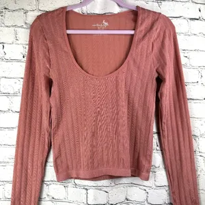 Free People Lucky You Layering Top Blush Size M/L thumbnail 12